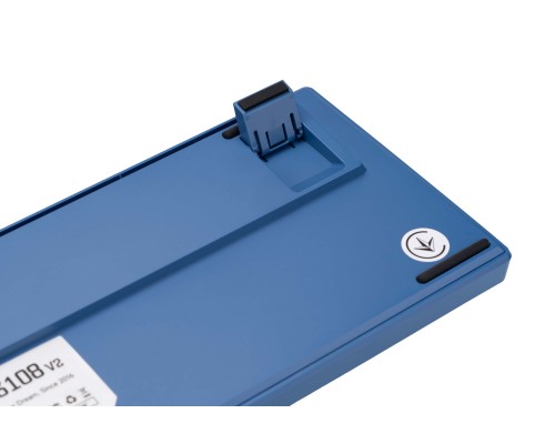 Клавиатура механическая Akko 3108DS Ocean Star 108Key, CS Blue V2, USB-A, EN/UKR, No Led, Блакитний