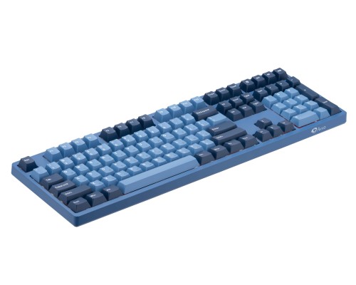 Клавиатура механическая Akko 3108DS Ocean Star 108Key, CS Blue V2, USB-A, EN/UKR, No Led, Блакитний