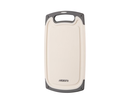 Доска кухонная ARDESTO Gemini, 25х15х0.8см, пластик, белый