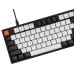 Клавиатура механическая Keychron C2 104Key, Gateron G Pro Blue, Hot-Swap, USB-A, EN/UKR, White Led, Чёрный