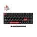 Клавиатура механическая Keychron C3 Pro 87Key, K pro Red, USB-A, QMK, Hot-swap, EN/RU/UZ, Red Led, черный