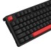 Клавиатура механическая Keychron C3 Pro 87Key, K pro Red, USB-A, QMK, Hot-swap, EN/RU/UZ, Red Led, черный