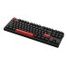 Клавиатура механическая Keychron C3 Pro 87Key, K pro Red, USB-A, QMK, Hot-swap, EN/RU/UZ, Red Led, черный