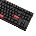 Клавиатура механическая Keychron C3 Pro 87Key, K pro Red, USB-A, QMK, Hot-swap, EN/RU/UZ, Red Led, черный