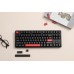 Клавиатура механическая Keychron C3 Pro 87Key, K pro Red, USB-A, QMK, Hot-swap, EN/RU/UZ, Red Led, черный