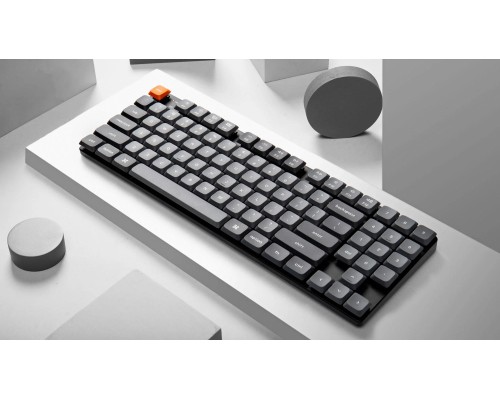 Клавиатура механическая Keychron K13 MAX 90Key, K pro Red, WL/BT/USB-A, Hot-swap, QMK, EN/RU/UZ, RGB, черный