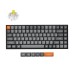 Клавиатура механическая Keychron K2 MAX 84Key, K super Banana, WL/BT/USB-A, QMK, EN/RU/UZ, RGB, черный