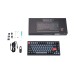 Клавиатура механическая Keychron V1 84Key, Gateron G PRO Blue, USB-A, Hot-Swap, QMK, Knob, EN/UKR, RGB, Frosted Black