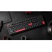 Клавиатура механическая Lemokey X3 104Key, Keychron Brown, USB-A, QMK/VIA, EN/KZ/RU, Red Led, черный