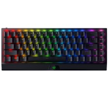 Клавиатура механическая Razer BlackWidow V3 Mini HyperSpeed 68key, Yellow Switch, USB-A/WL/BT, EN/RU, RGB, чёрный