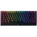 Клавиатура механическая Razer BlackWidow V3 Mini HyperSpeed 68key, Yellow Switch, USB-A/WL/BT, EN/RU, RGB, чёрный