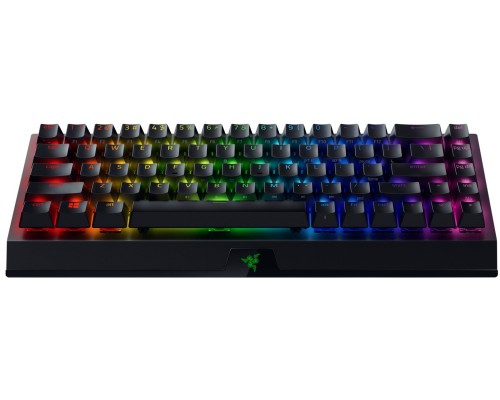 Клавиатура механическая Razer BlackWidow V3 Mini HyperSpeed 68key, Yellow Switch, USB-A/WL/BT, EN/RU, RGB, чёрный