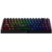 Клавиатура механическая Razer BlackWidow V3 Mini HyperSpeed 68key, Yellow Switch, USB-A/WL/BT, EN/RU, RGB, чёрный