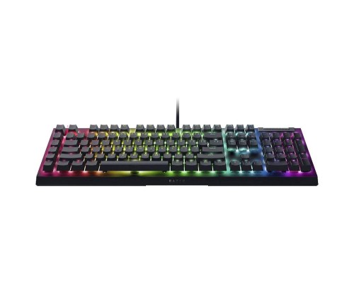 Клавиатура механическая Razer BlackWidow V4 X 110key, Green Switch, USB-A, EN/RU, RGB, чёрный