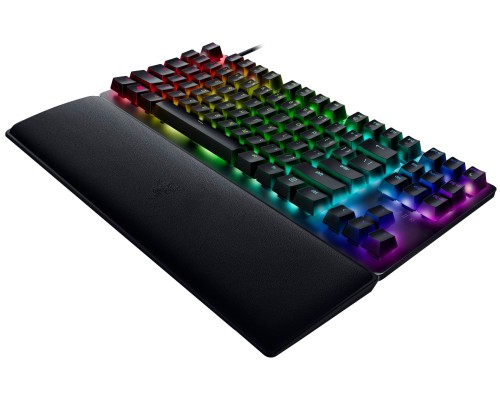 Клавиатура механическая Razer Huntsman V2 TKL 87key, Red Switch, USB-A, EN/RU, RGB, чёрный
