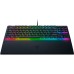 Клавиатура механическая Razer Ornata V3 TKL 84key, Mecha-Membrane Switch, USB-A, EN/RU, RGB, чёрный