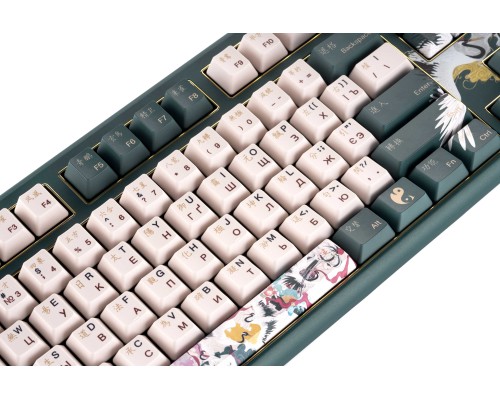 Механическая клавиатура Varmilo Lure VBS108 Crane Cherry MX Silent Red UA Черный
