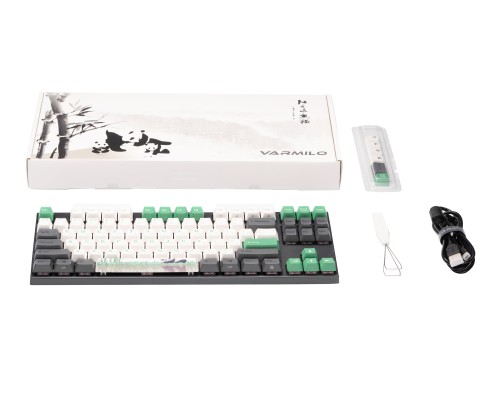 Механическая клавиатура Varmilo VEA87 Panda R2 Cherry MX Silent Red UA