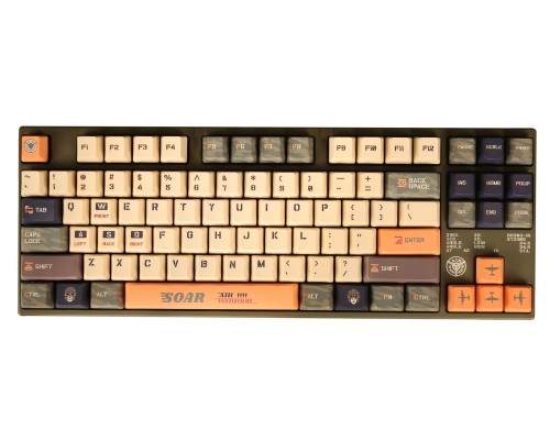 Механическая клавиатура Varmilo VEA87 Warrior-Soar TTC Speed Gold EN