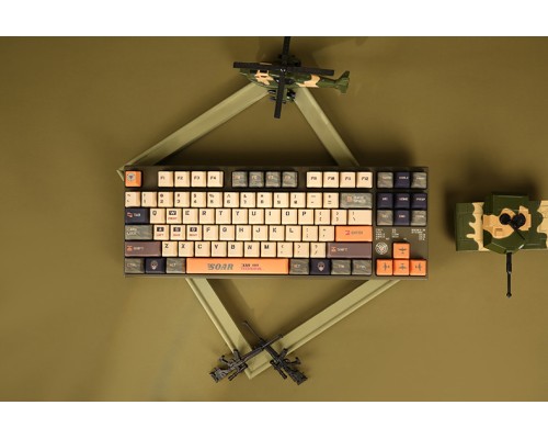 Механическая клавиатура Varmilo VEA87 Warrior-Soar TTC Speed Silver EN
