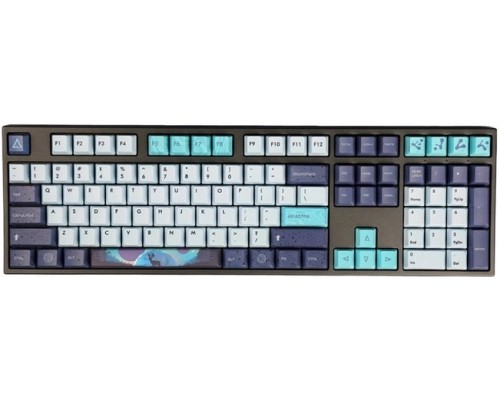 Механическая клавиатура Varmilo VEM108 Aurora EC V2 Rose EN Темно-синий Голубой