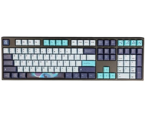 Механическая клавиатура Varmilo VEM108 Aurora EC V2 Sakura EN Темно-синий Голубой