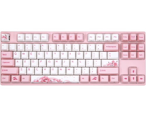 Varmilo Механическая клавиатура VEM87 Sakura R1 EC V2 Rose UA Розовый