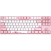 Varmilo Механическая клавиатура VEM87 Sakura R1 EC V2 Rose UA Розовый