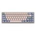 Клавиатура механическая Varmilo Minilo VXT67 Eucalyptus 67Key, Gateron G Pro 2.0 Yellow, BT/WL/USB-A, Hot-Swap, EN, RGB, Рожевий