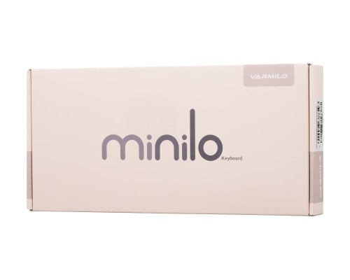 Клавиатура механическая Varmilo Minilo VXT67 Eucalyptus 67Key, Gateron G Pro 2.0 Yellow, BT/WL/USB-A, Hot-Swap, EN, RGB, Рожевий