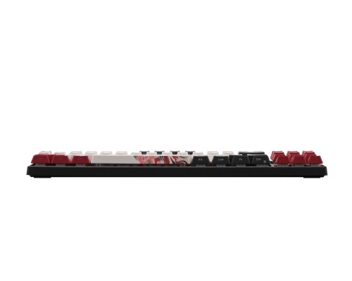 Клавиатура механическая Varmilo VEM87 Beijing Opera 87Key, EC V2 Sakura, USB-A, EN/UKR, White Led, Чорний