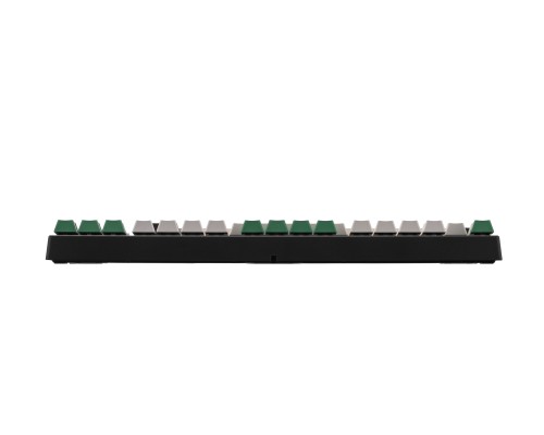 Клавиатура механическая Varmilo VEM87 Panda R2 87Key, EC V2 Ivy, USB-A, EN/UKR, White Led, Зелений