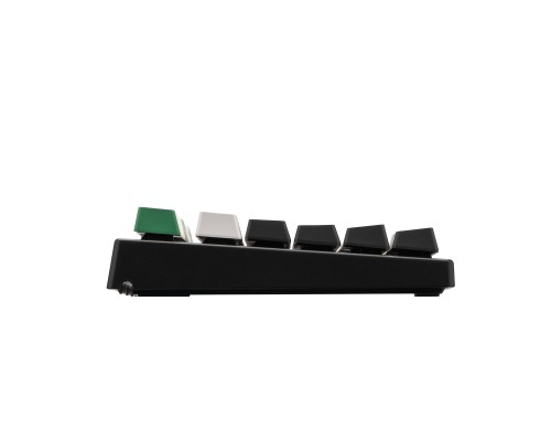 Клавиатура механическая Varmilo VEM87 Panda R2 87Key, EC V2 Ivy, USB-A, EN/UKR, White Led, Зелений