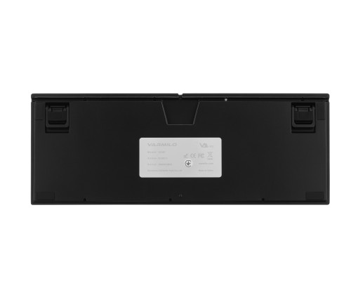 Клавиатура механическая Varmilo VEM87 Panda R2 87Key, EC V2 Ivy, USB-A, EN/UKR, White Led, Зелений