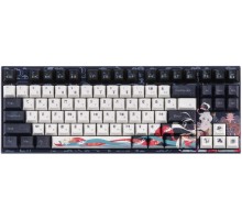 Клавиатура механическая Varmilo VPE87 Chang'e 87Key, Cherry Mx Red, BT/WL/USB-A, EN, White Led, Синий