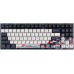 Клавиатура механическая Varmilo VPE87 Chang'e 87Key, Cherry Mx Red, BT/WL/USB-A, EN, White Led, Синій