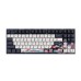 Клавиатура механическая Varmilo VPE87 Chang'e 87Key, Cherry Mx Red, BT/WL/USB-A, EN, White Led, Синій