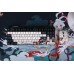 Клавиатура механическая Varmilo VPE87 Chang'e 87Key, Cherry Mx Silent Red, BT/WL/USB-A, EN, White Led, Синій