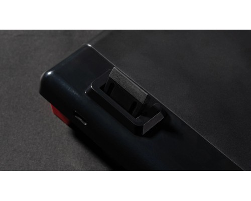 Клавиатура механическая Lemokey X1 87Key, Keychron Brown, USB-A, QMK/VIA, EN/KZ/RU, Red led, черный