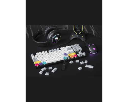 Механическая клавиатура Varmilo MA87M V2 CMYK EC Rose V2 RU белый MA87M
