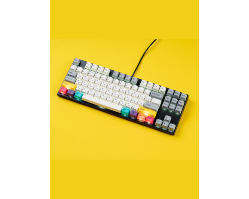 Механическая клавиатура Varmilo MA87M V2 CMYK EC Rose V2 RU белый MA87M
