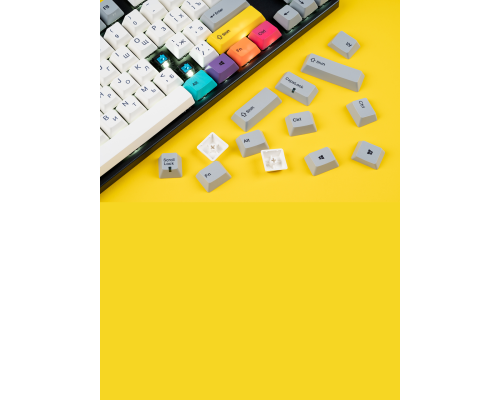 Механическая клавиатура Varmilo MA87M V2 CMYK EC Sakura V2 RU белый MA87M
