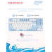 Механическая клавиатура Varmilo VEM87 Sea Melody EC V2 Rose UA белый VEM87