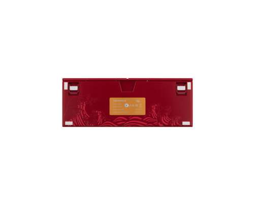 Механическая клавиатура Varmilo VEM87 Koi 87Key EC V2 Sakura USB-A EN/UKR White LED красный VEM87