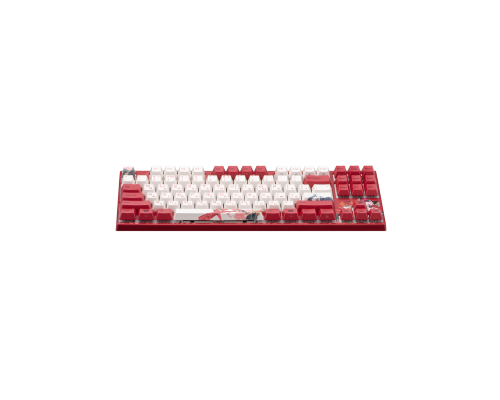Механическая клавиатура Varmilo VEM87 Koi 87Key EC V2 Sakura USB-A EN/UKR White LED красный VEM87
