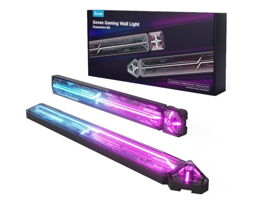Набор настенных светильников Govee H1063 Gaming Wall light Expansion Kit, 2шт, RGBIC, WI-FI/Bluetooth, фіолетовий