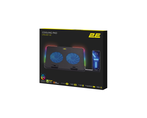 Охлаждающая подставка для ноутбука 2E GAMING CPG-001 V2 (2E-CPG-001V2)