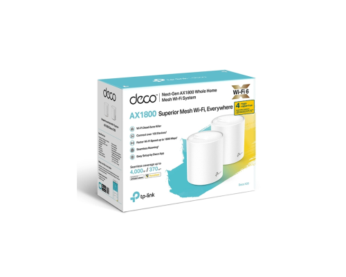 Домашняя Mesh Wi-Fi 6 система TP-Link Deco X20 (AX1800)