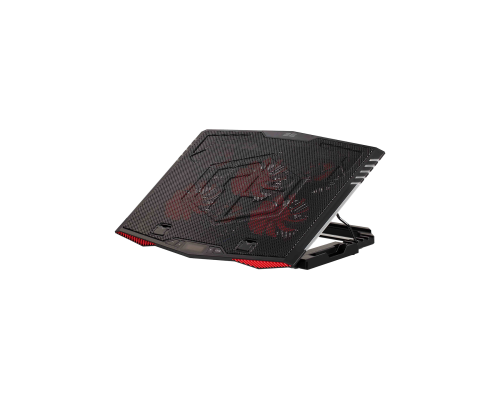 Игровая подставка для ноутбука 2E GAMING CPG-005, до 17.3", 2xUSB-A, RGB, черная