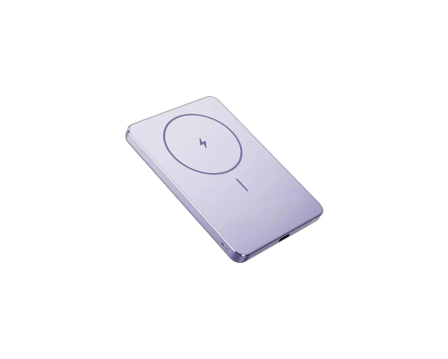 Магнитный повербанк Xiaomi Super Slim Magnetic Power Bank 5000 mAh, Purple (BHR08PNGL)